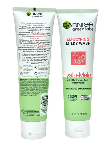 Garnier smoothing milky wash - milky,